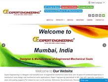 Tablet Screenshot of expertengg.com